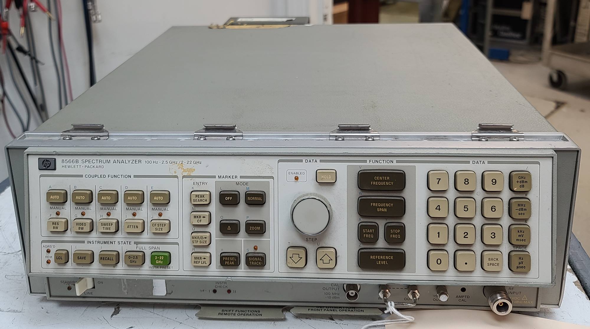 HP / Agilent 8566B just arrived